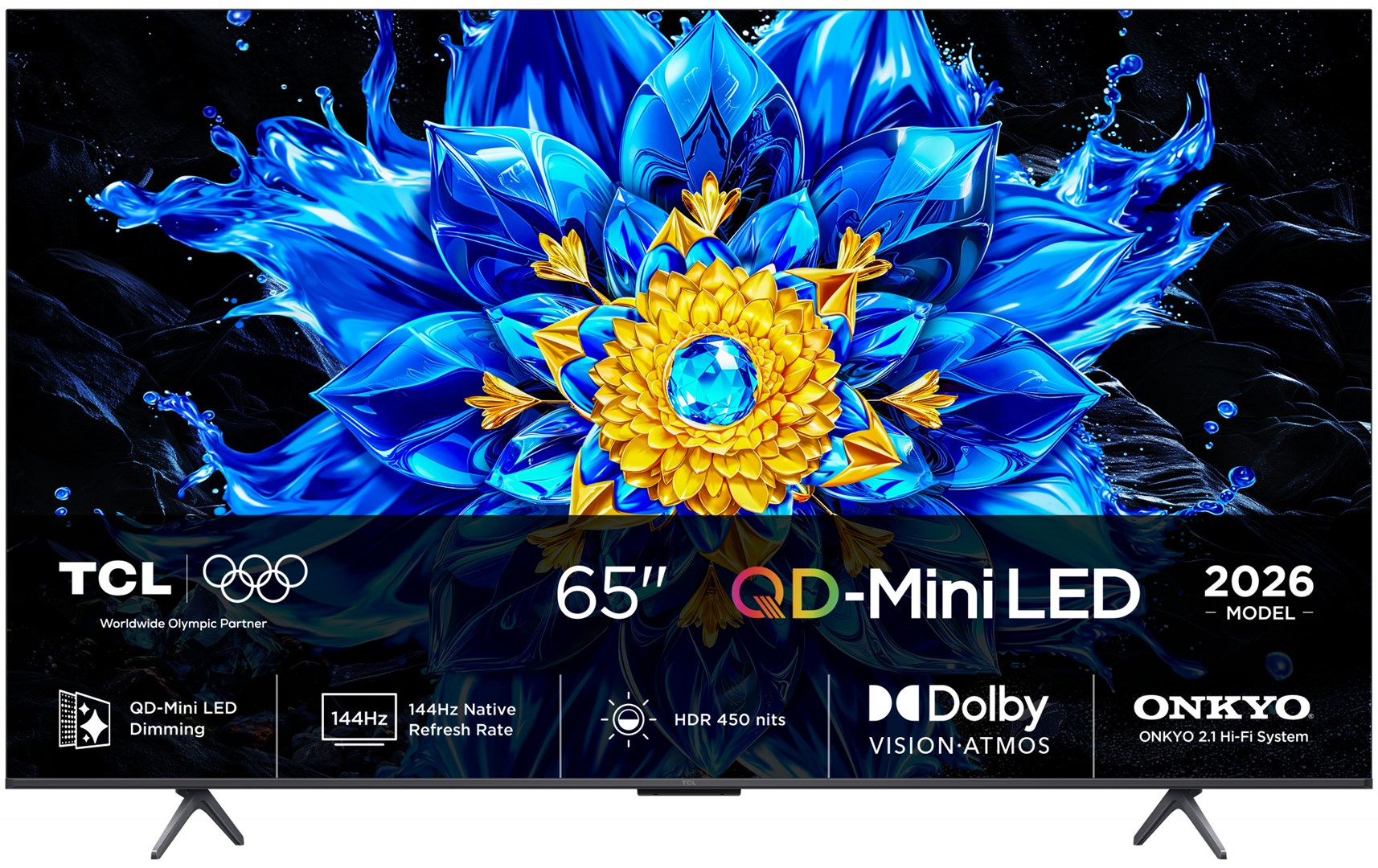 TCL P8L 65P8L TV 165.1 cm (65") 4K Ultra HD Smart TV Wi-Fi Black 450 cd/m²-9
