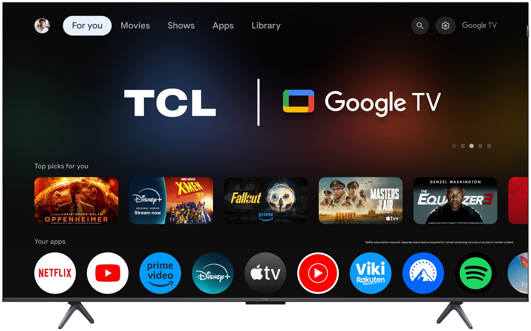 TCL P8L 65P8L TV 165.1 cm (65") 4K Ultra HD Smart TV Wi-Fi Black 450 cd/m²-13