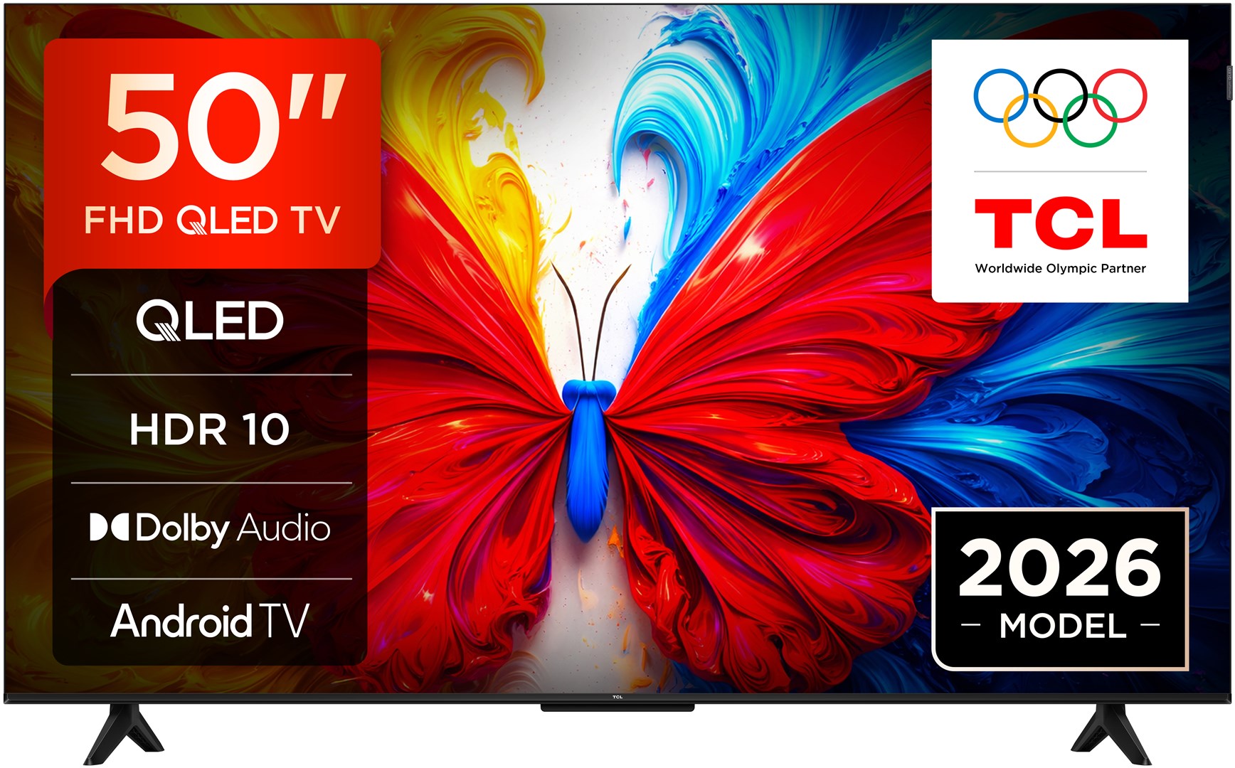 TCL S5L 50S5L TV 127 cm (50") 4K Ultra HD Smart TV Wi-Fi Black 300 cd/m²-2
