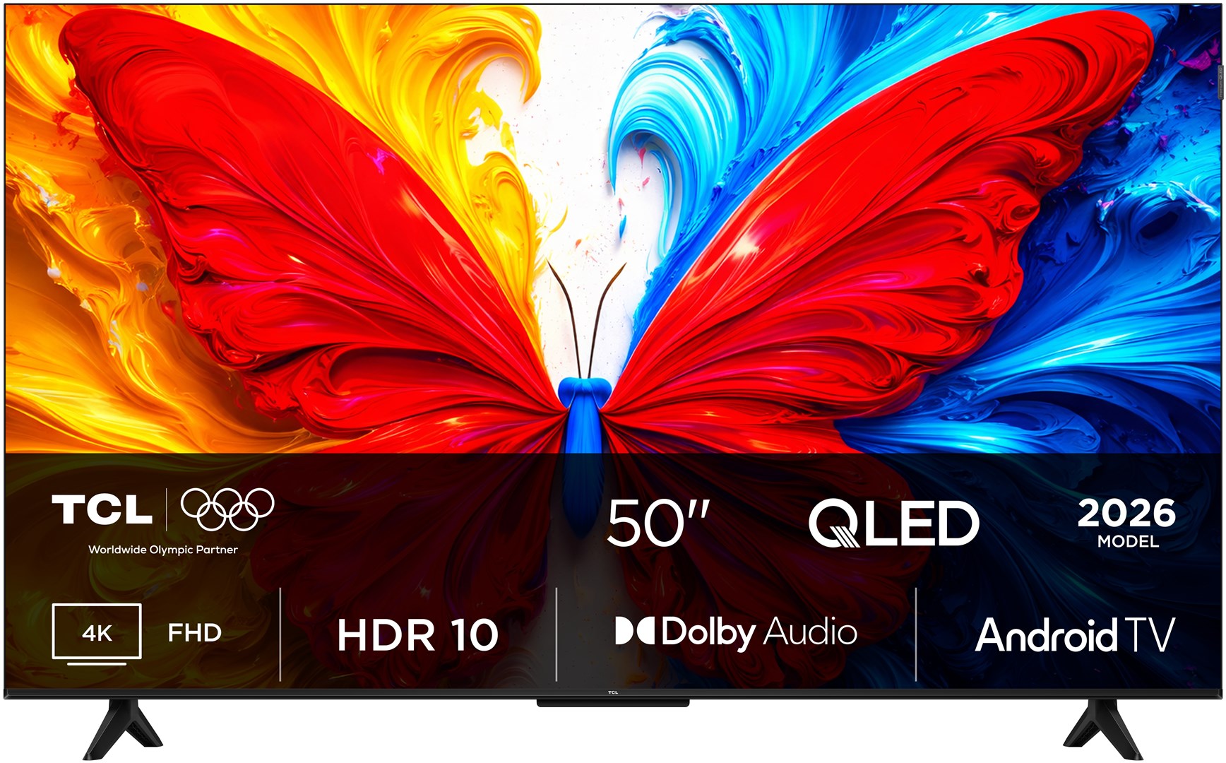 TCL S5L 50S5L TV 127 cm (50") 4K Ultra HD Smart TV Wi-Fi Black 300 cd/m²-0