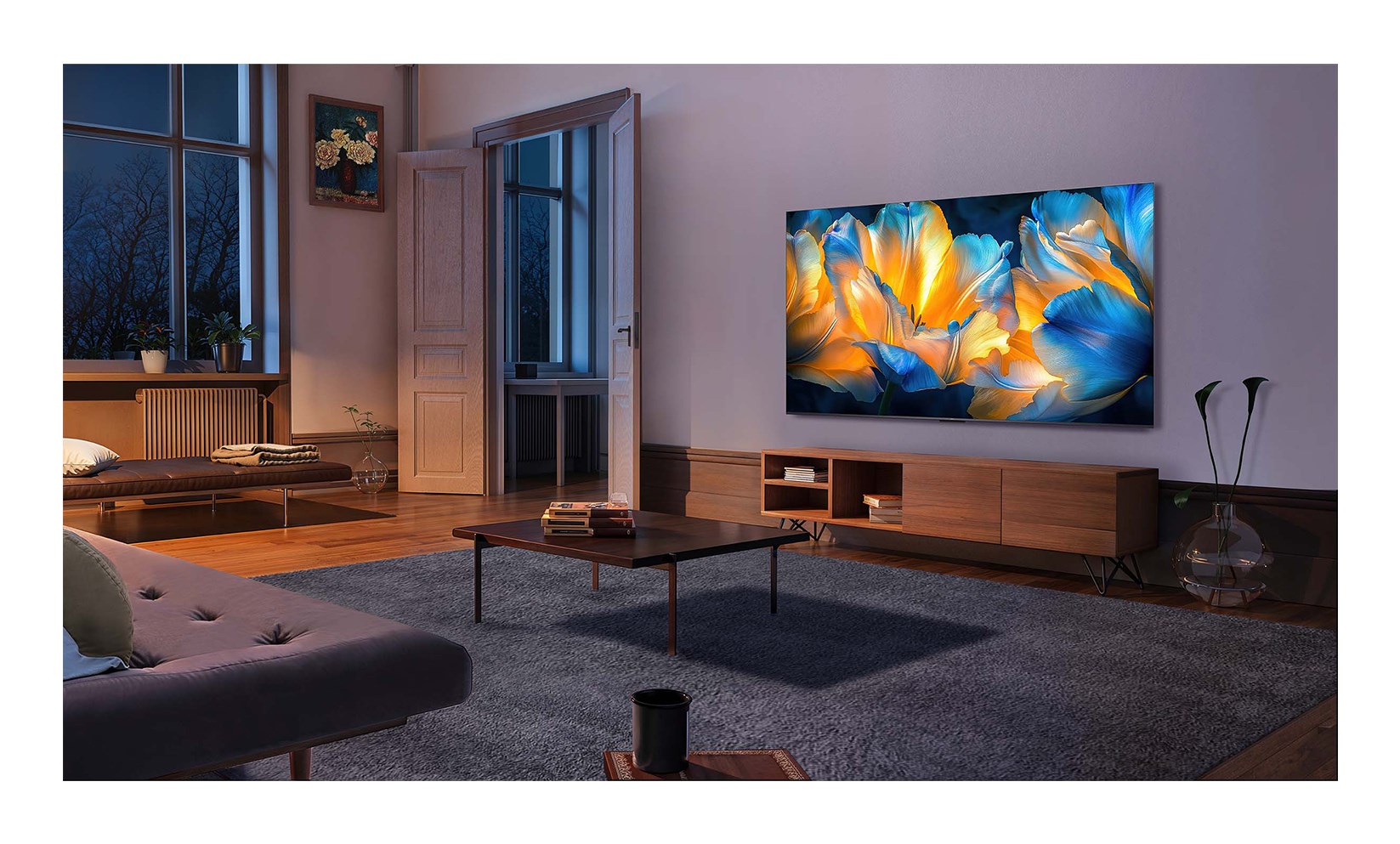 TCL C69KS 65C69KS TV 165.1 cm (65") 4K Ultra HD Smart TV Wi-Fi Metallic-4