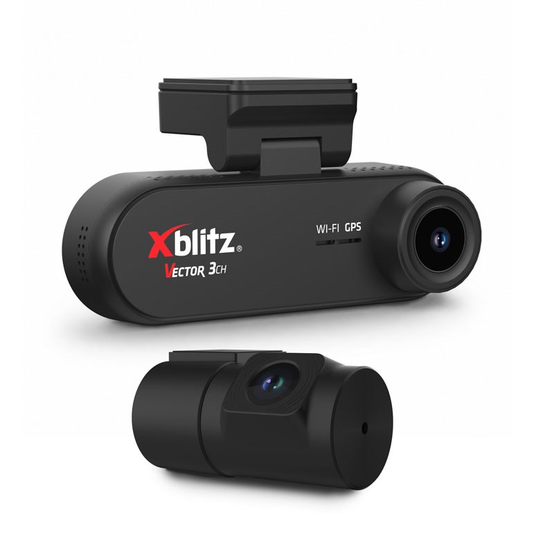 XBLITZ VECTOR 3CH 3-CHANNEL DVR WITH REARVIEW CAMERA, Wi-Fi, AND GPS-4