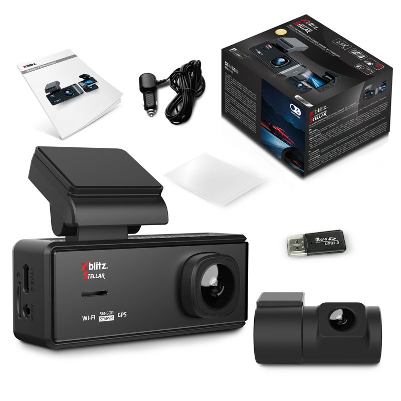 XBLITZ STELLAR PREMIUM VIDEO RECORDER WITH STARVIS SENSOR, WI-FI AND GPS-2