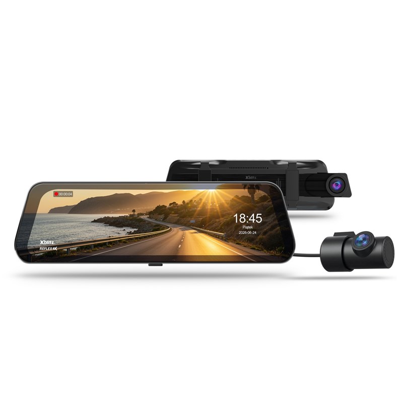 XBLITZ REFLEX 4K DVR 4K HDR PREMIUM CON CÁMARA DE MARCHA ATRÁS, WI-FI Y GPS-1