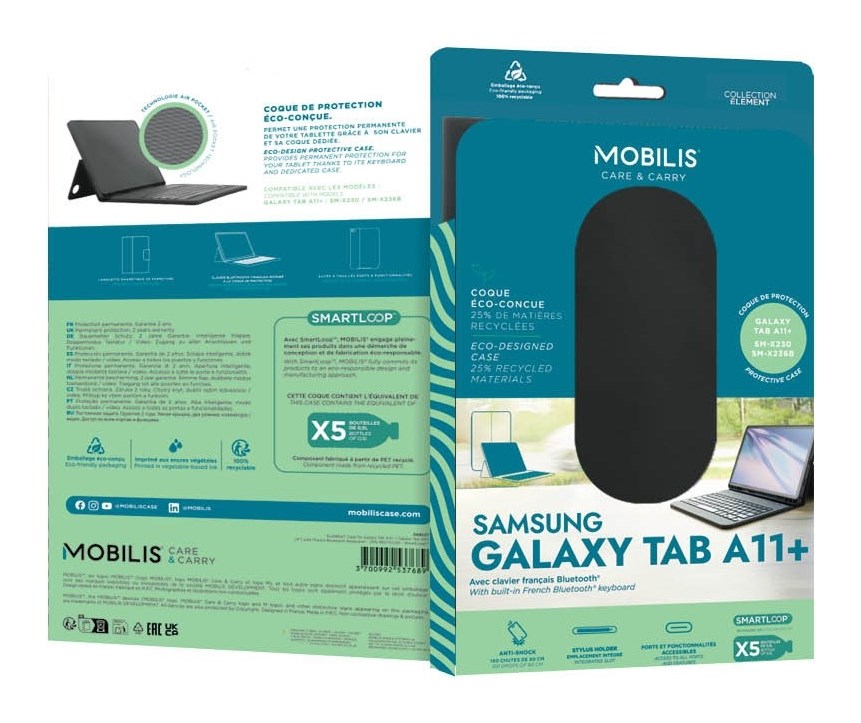 Mobilis 068027 tablet case 27.9 cm (11") Folio Black-2