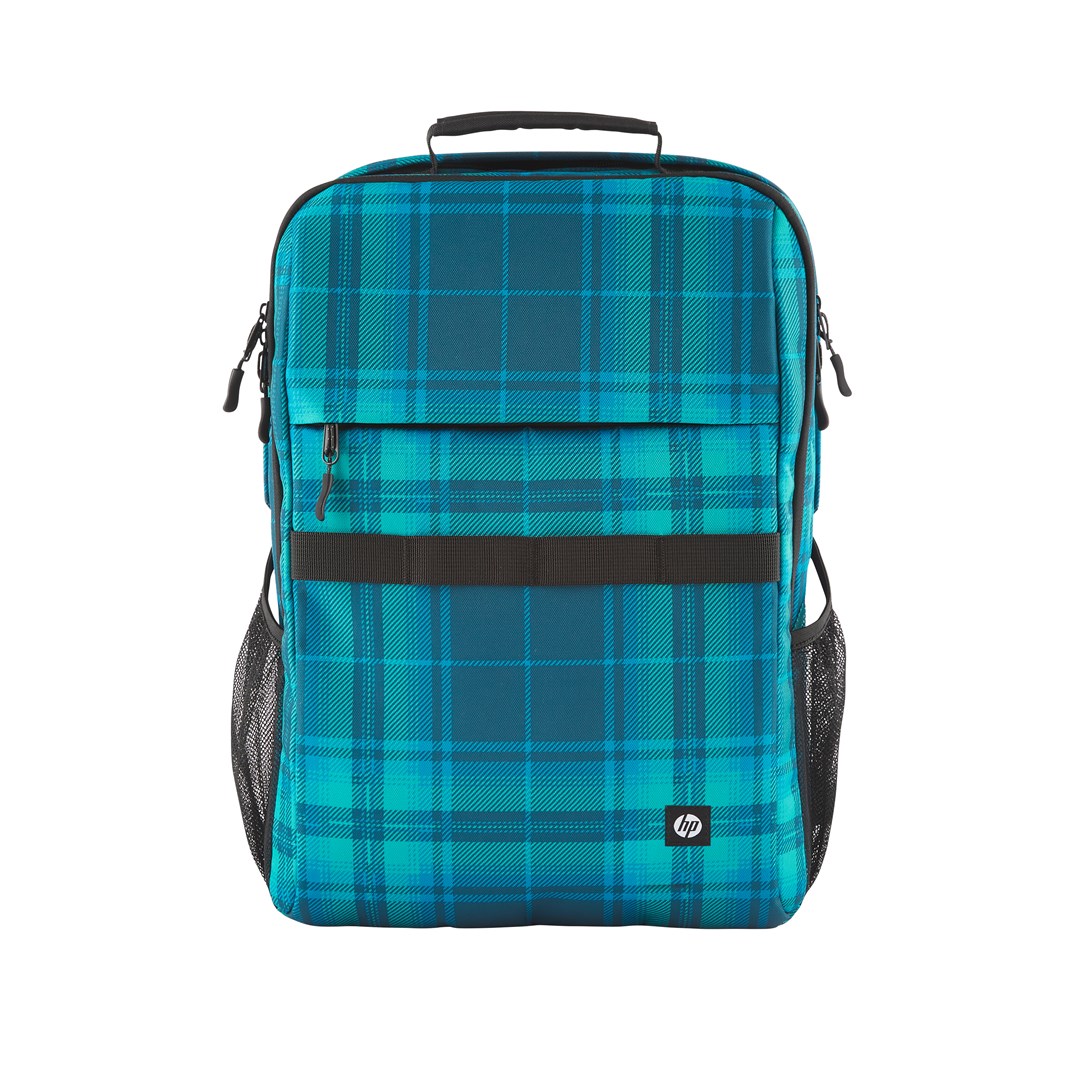 HP Campus XL Tartan Plaid Backpack