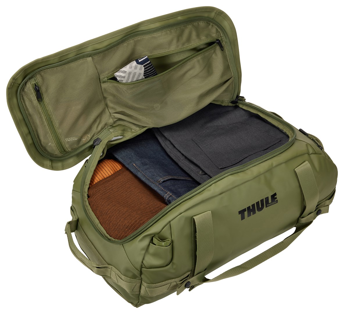 Thule Chasm TDSD302 Olivine duffel bag 40 L Polyester Olive-4