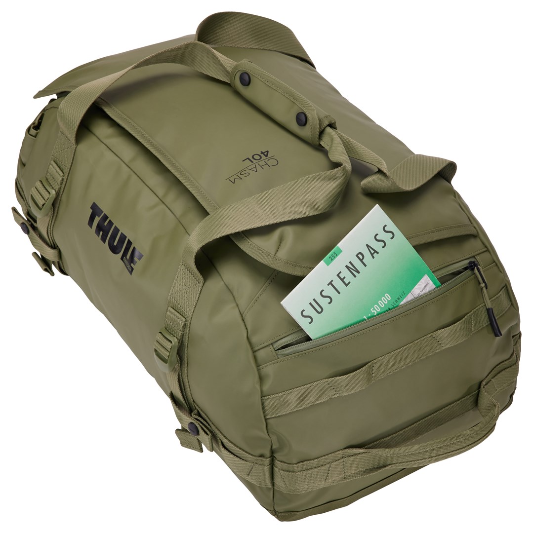 Thule Chasm TDSD302 Olivine duffel bag 40 L Polyester Olive-6