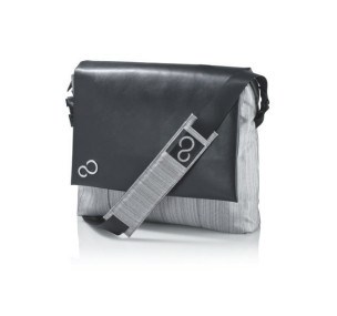 Fujitsu S26391-F1194-L171 laptop case 35.6 cm (14") Messenger case Black, Grey-0