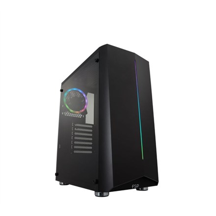 FSP CMT151 Midi Tower Black-6