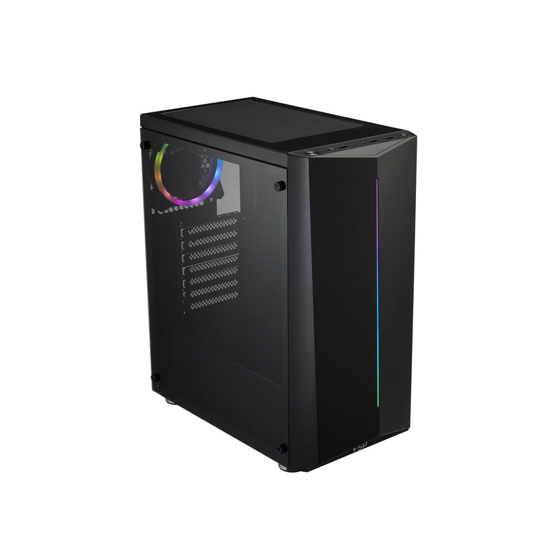 FSP CMT151 Midi Tower Black-1
