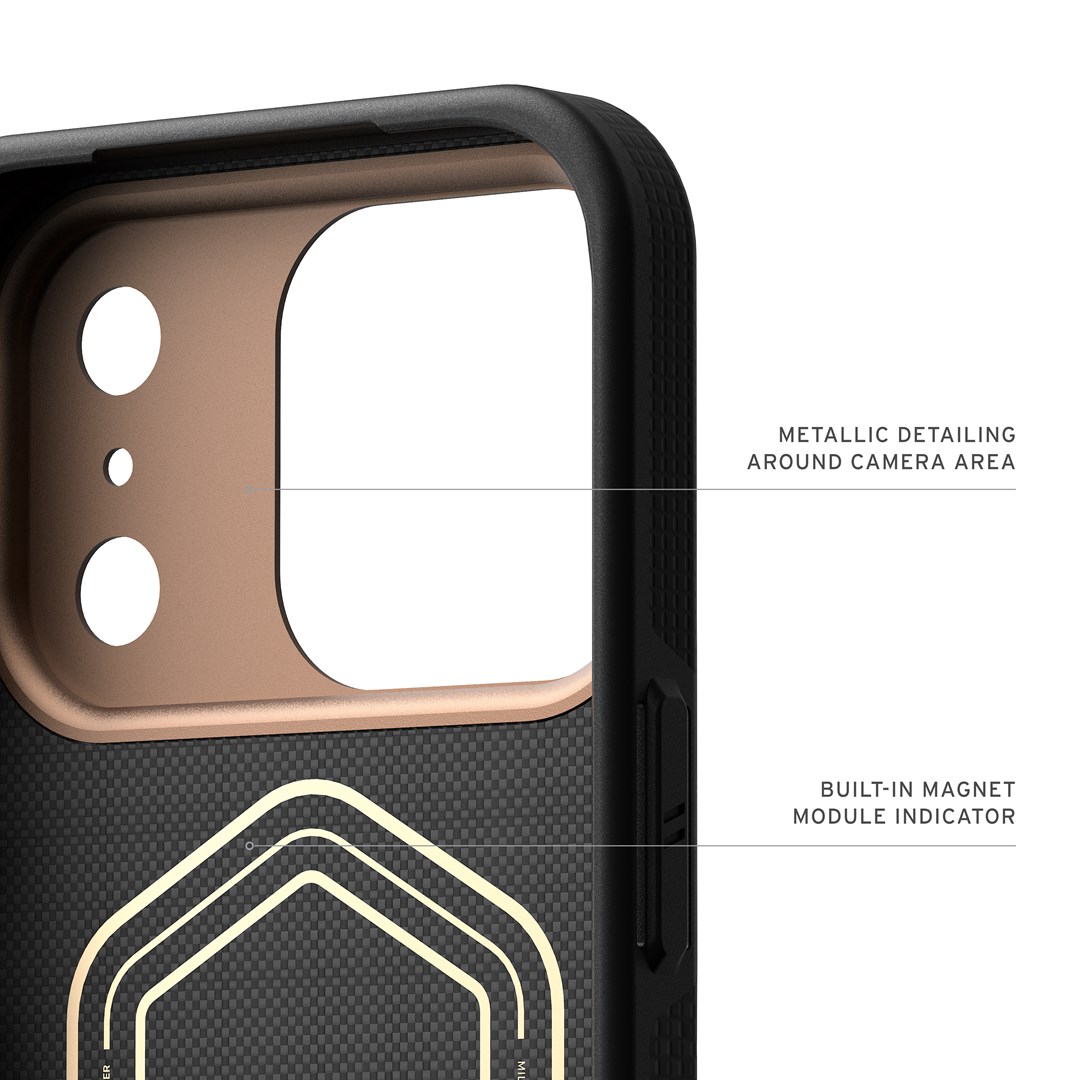 Urban Armor Gear 114555113985 mobile phone case 16 cm (6.3") Cover Graphite, Bronze-6