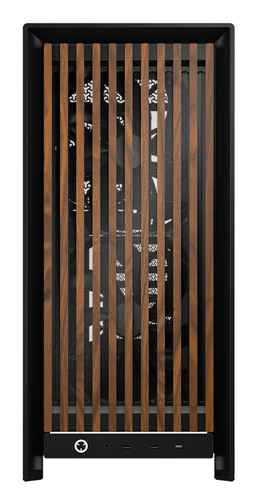 Corsair FRAME 5000D WOOD RS Midi Tower Black, Walnut-1