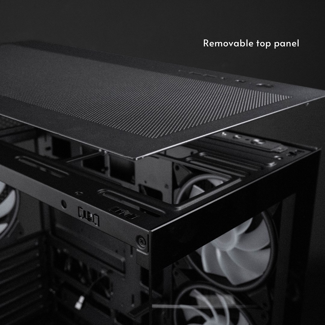 Chieftec GX-30B-OP computer case Midi Tower Black-15