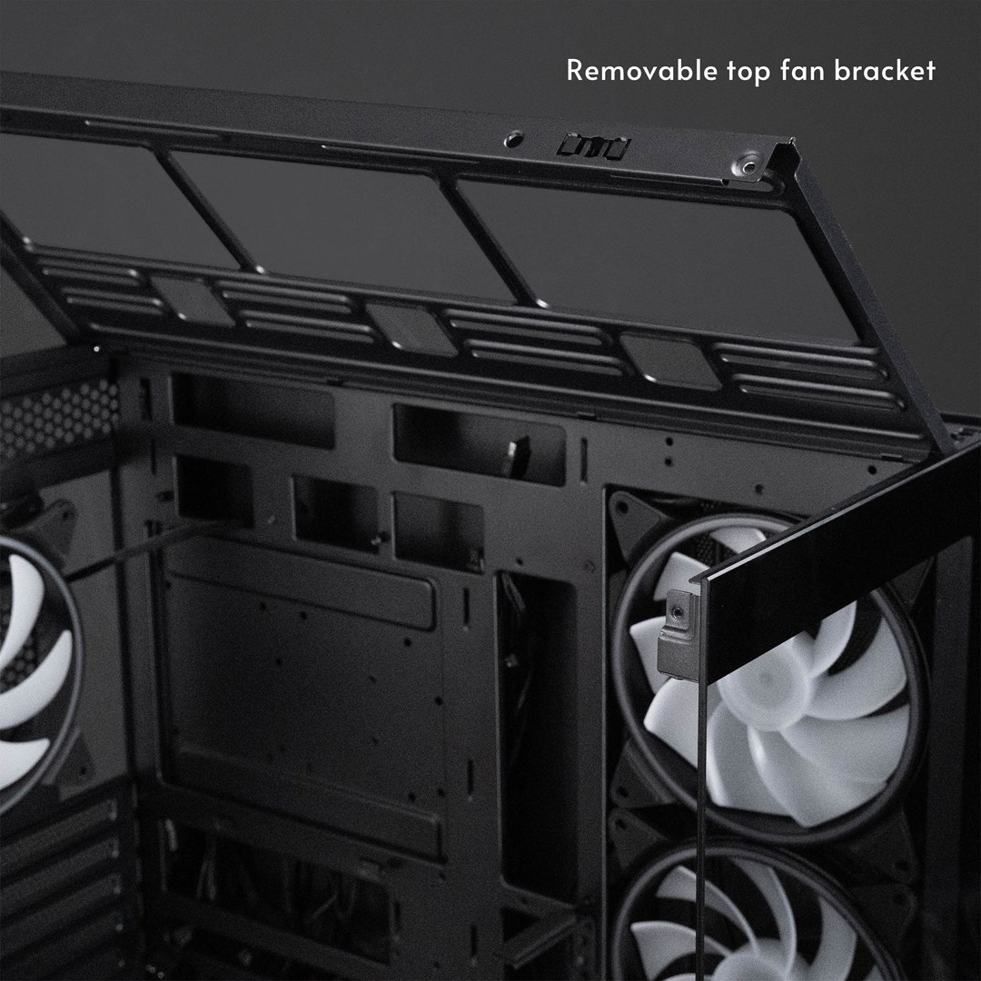 Chieftec GX-30B-OP computer case Midi Tower Black