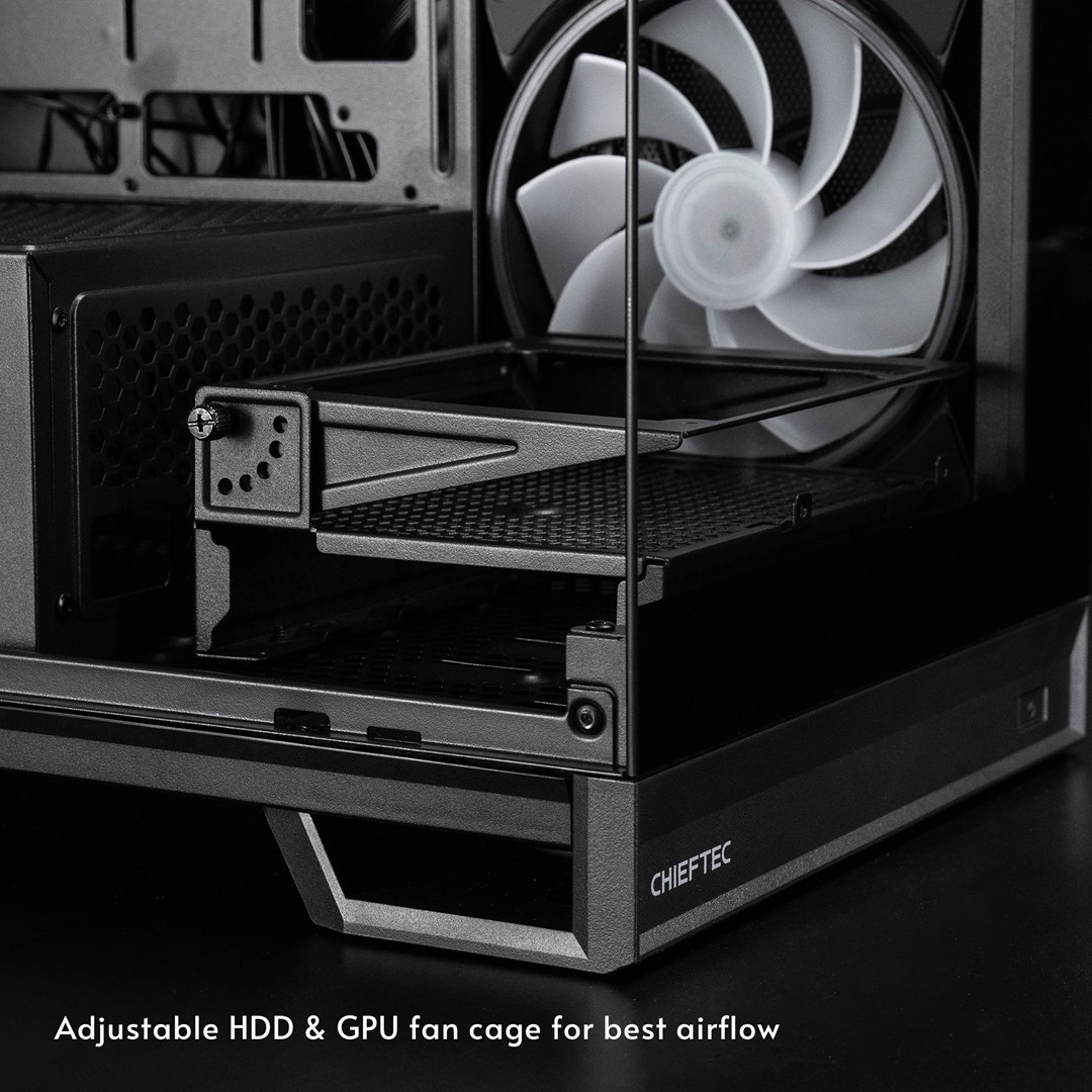 Chieftec GX-30B-OP computer case Midi Tower Black-1