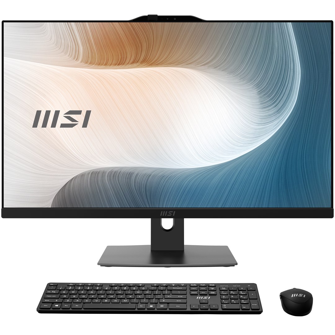 MSI Modern AM272P 1M-1293XEU All-in-One PC/workstation Intel Core 5 120U 68.6 cm (27") 1920 x 1080 pixels 16 GB DDR5-SDRAM 512 GB SSD Wi-Fi 6E (802.11ax) Black-0
