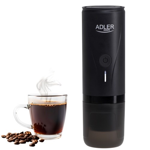 Ekspres przenośny do kawy | Bateriia 7500mAh | Ciśnienie 20 BAR | Zasilanie USB  Adler Adler