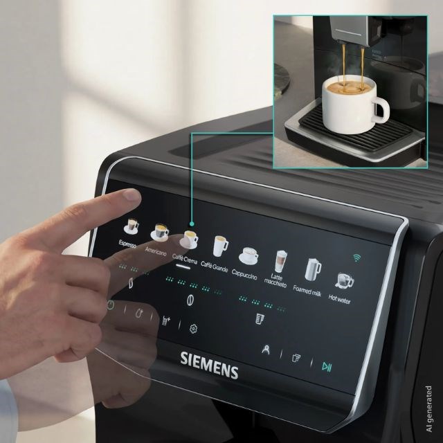 Siemens EQ500 iAroma TP553E07 15 bar espresso machine | Piano black-4