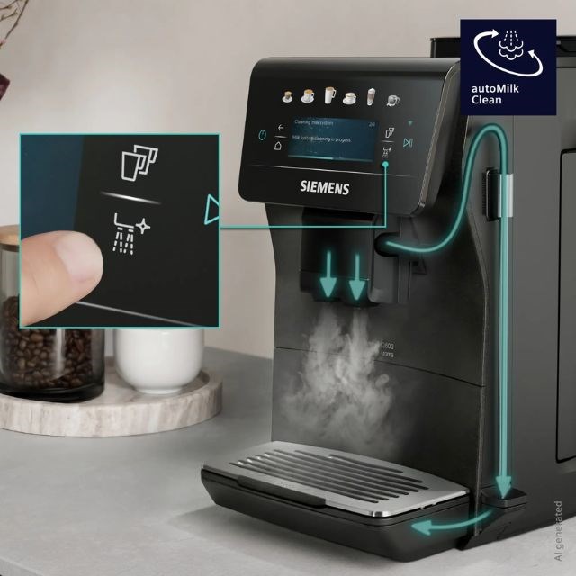 Siemens EQ600 iAroma TP603E08 15 bar espresso machine-4