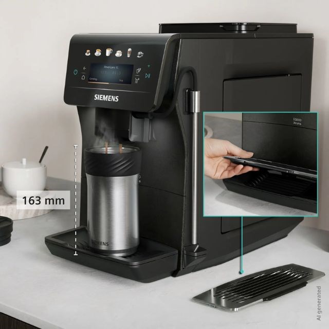 Siemens EQ600 iAroma TP603E08 15 bar espresso machine-8