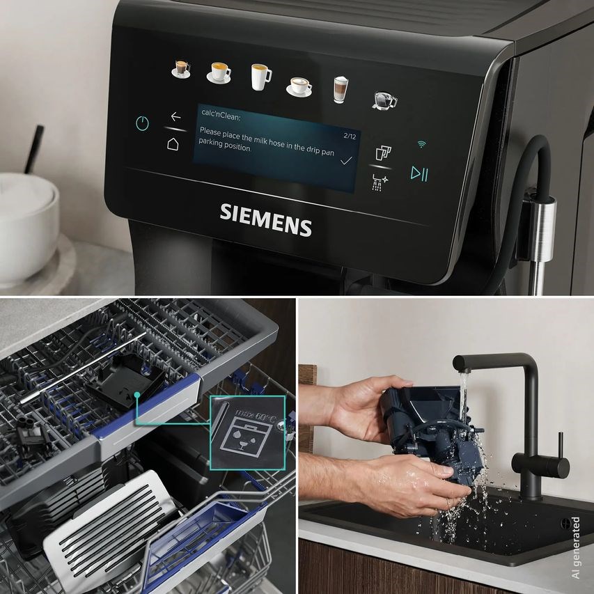 Siemens EQ600 iAroma TP603E08 15 bar espresso machine-10
