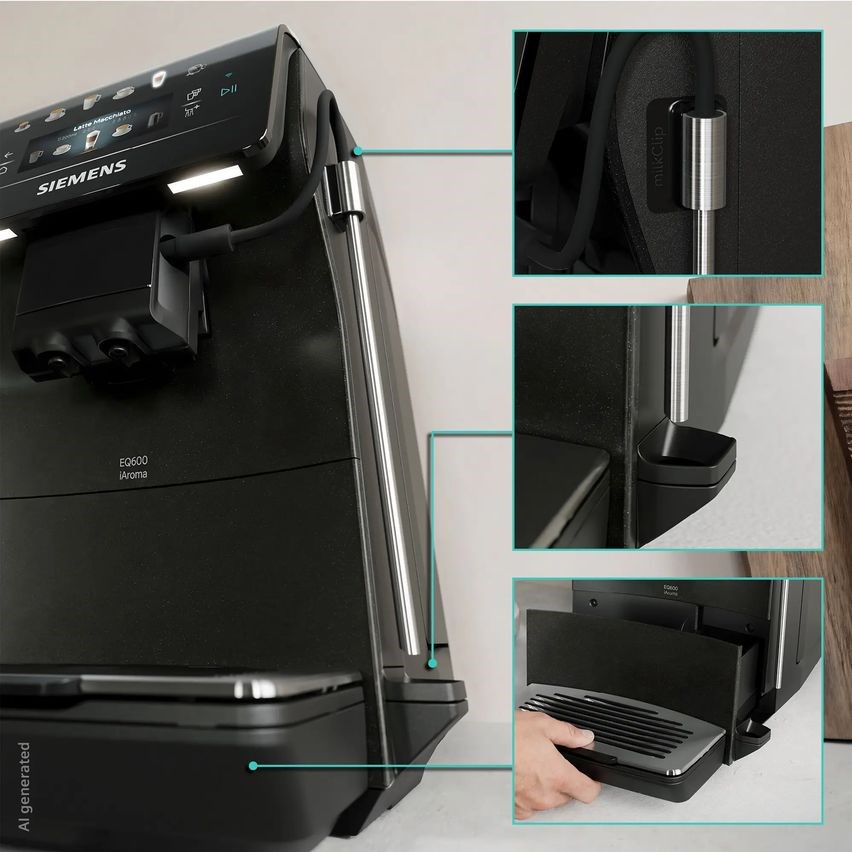 Siemens EQ600 iAroma TP603E08 15 bar espresso machine-9