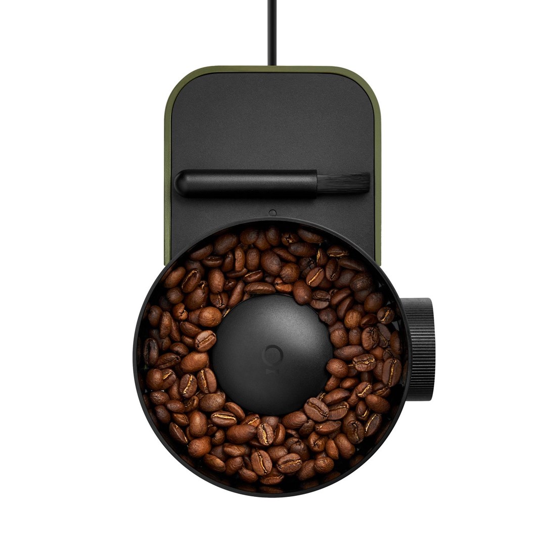 Fellow OPUS GEN 2, Automatic Coffee Grinder, Forest Green-1