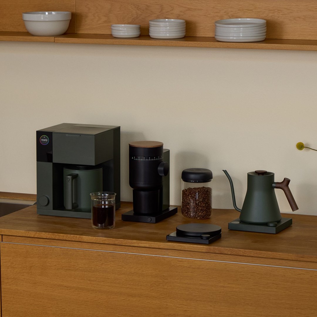 Fellow OPUS GEN 2, Automatic Coffee Grinder, Forest Green-2