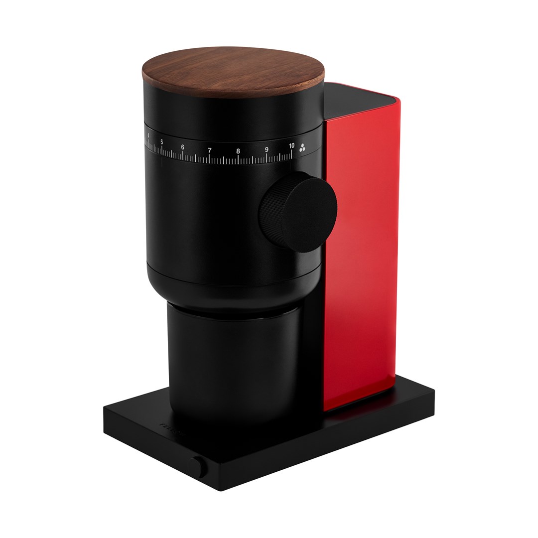 Fellow OPUS GEN 2, Automatic Coffee Grinder, Cherry Red