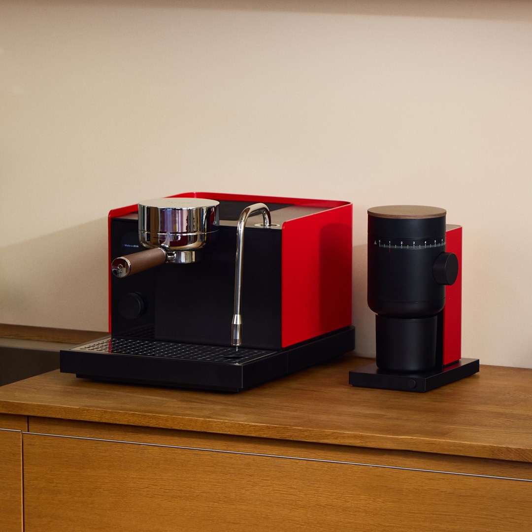 Fellow OPUS GEN 2, Automatic Coffee Grinder, Cherry Red-10