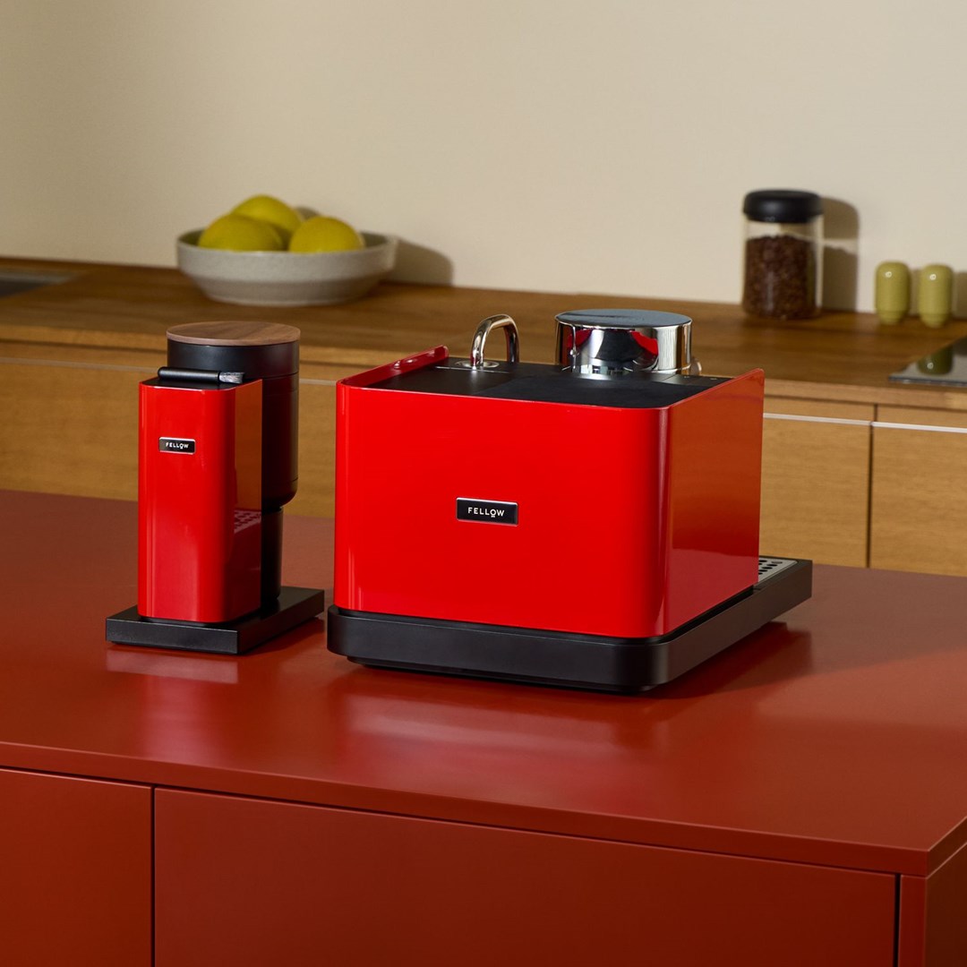 Fellow OPUS GEN 2, Automatic Coffee Grinder, Cherry Red-9
