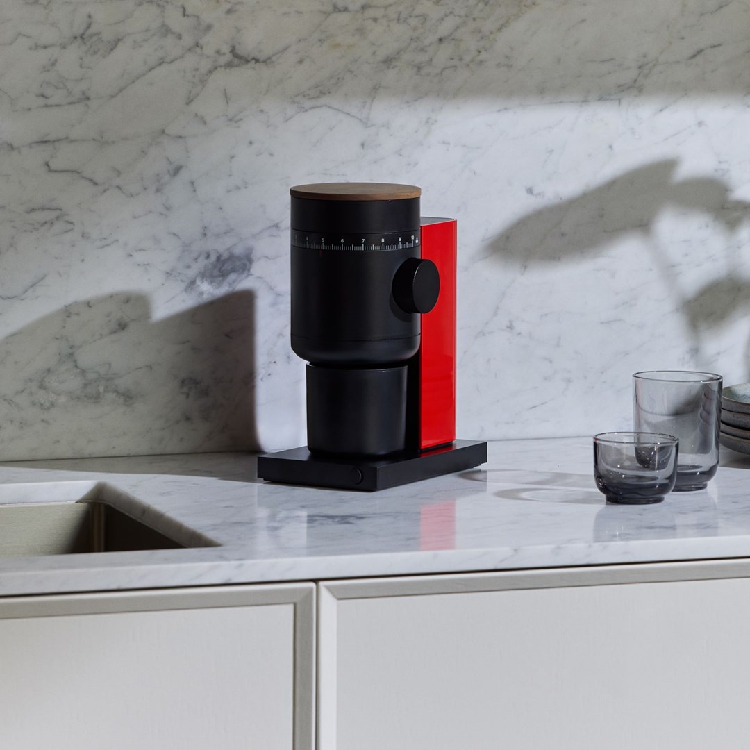Fellow OPUS GEN 2, Automatic Coffee Grinder, Cherry Red-8