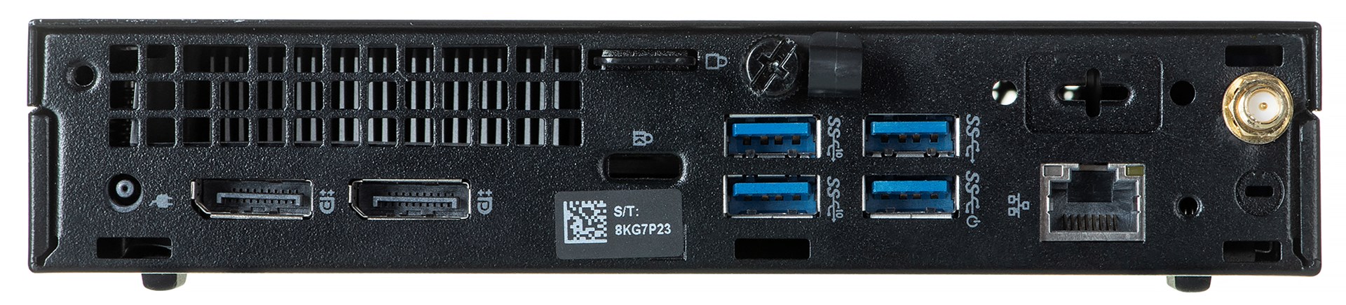 Stolno računalo DELL OptiPlex 7070 Micro (i3-9100T, 8 GB RAM, 256 GB SSD, Windows 11 Pro, crna boja, korišteno)-1