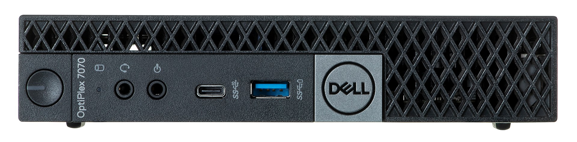 Stolno računalo DELL OptiPlex 7070 Micro (i3-9100T, 8 GB RAM, 256 GB SSD, Windows 11 Pro, crna boja, korišteno)