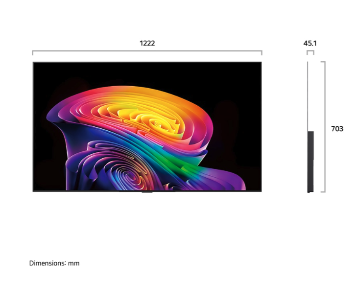 TV LG OLED55C61LA.AEU OLED 55" (139cm, 4K UHD, Dolby Vision, 165 Hz, evo AI, webOS Smart TV)-3