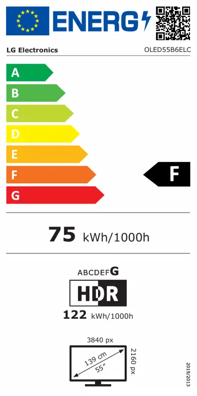 TV LG OLED55B6ELC OLED 55" (139 cm, 4K UHD, 120 Hz, Dolby Vision, webOS Smart TV, DVB-C/T2/S2)-14