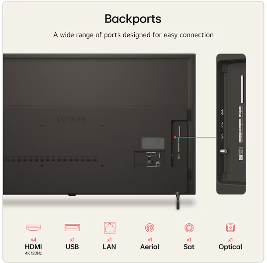 TV LG OLED55B6ELC OLED 55" (139 cm, 4K UHD, 120 Hz, Dolby Vision, webOS Smart TV, DVB-C/T2/S2)-12