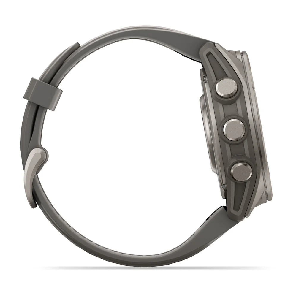 Pametni sat GARMIN fenix 9 43mm Titanium Pebble Gray (siva), 010-04761-11-4