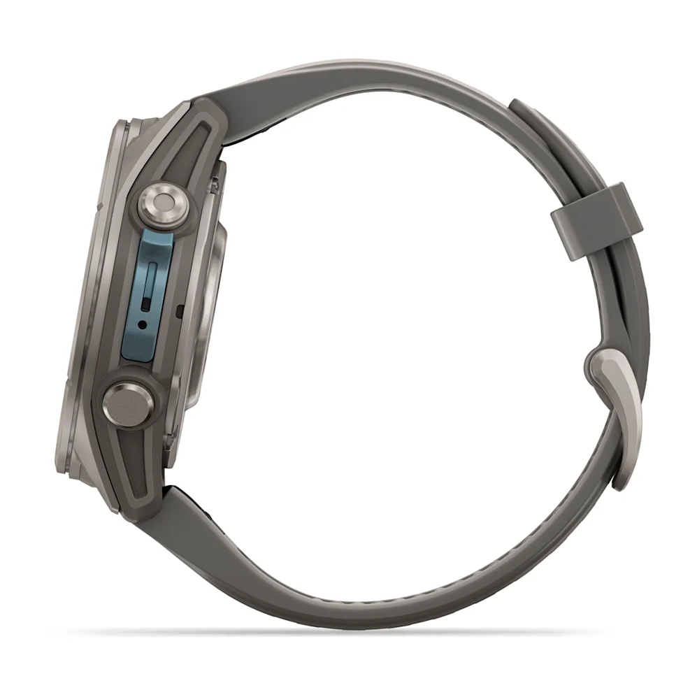 Pametni sat GARMIN fenix 9 43mm Titanium Pebble Gray (siva), 010-04761-11-3