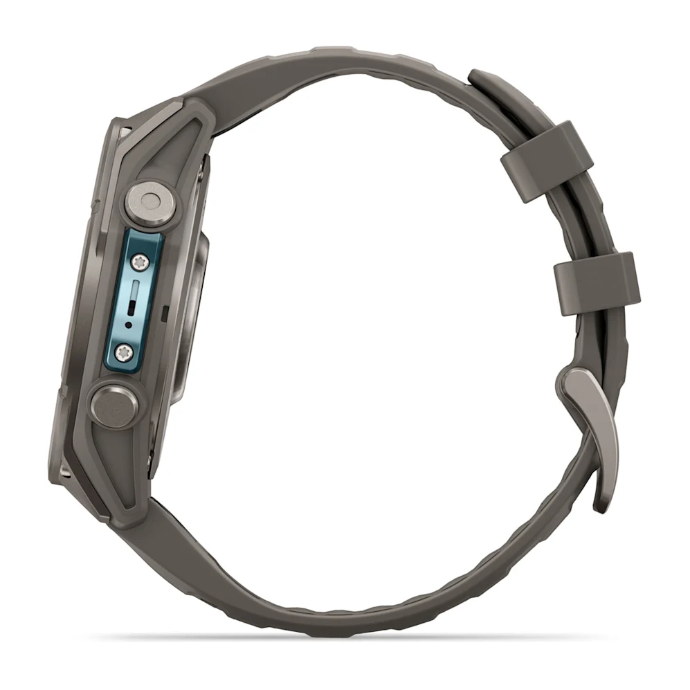 Pametni sat GARMIN fenix 9 47mm Titanium / Pebble Gray Silicone Band (siva), 010-04762-01-5