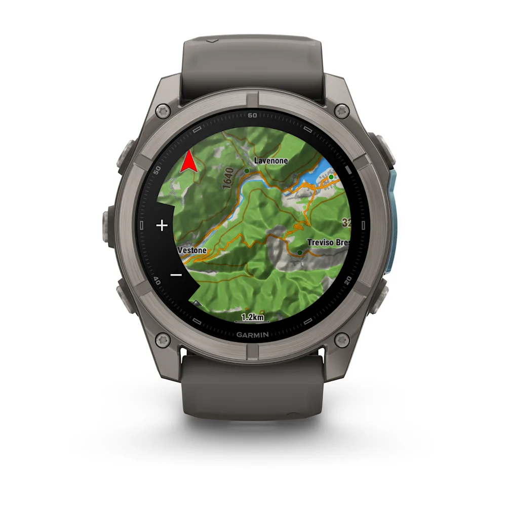 Pametni sat GARMIN fenix 9 51mm Titanium Pebble Gray (siva), 010-04763-01-7