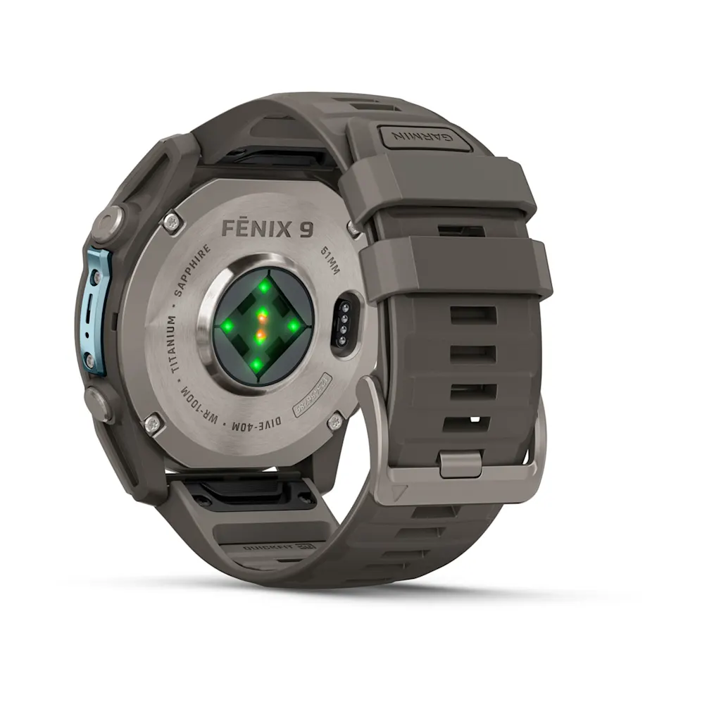 Pametni sat GARMIN fenix 9 51mm Titanium Pebble Gray (siva), 010-04763-01-5