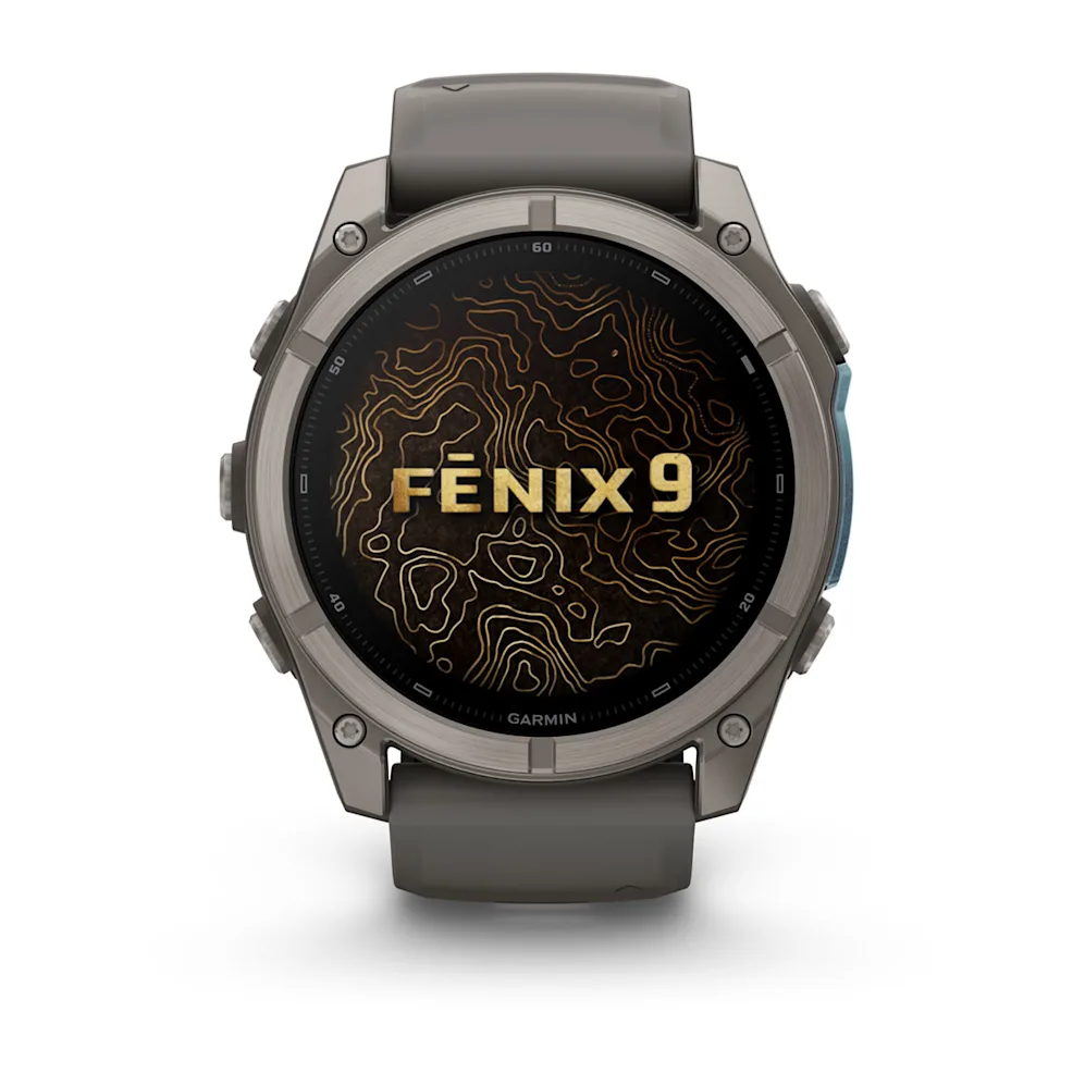 Pametni sat GARMIN fenix 9 51mm Titanium Pebble Gray (siva), 010-04763-01-1