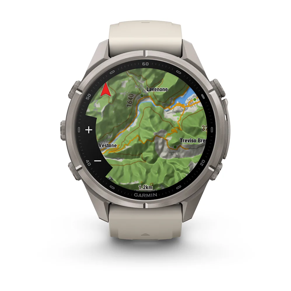 Pametni sat GARMIN fenix 9 Pro 43mm Fog Gray/Dark Sandstone (boja pijeska), 010-04335-86-7