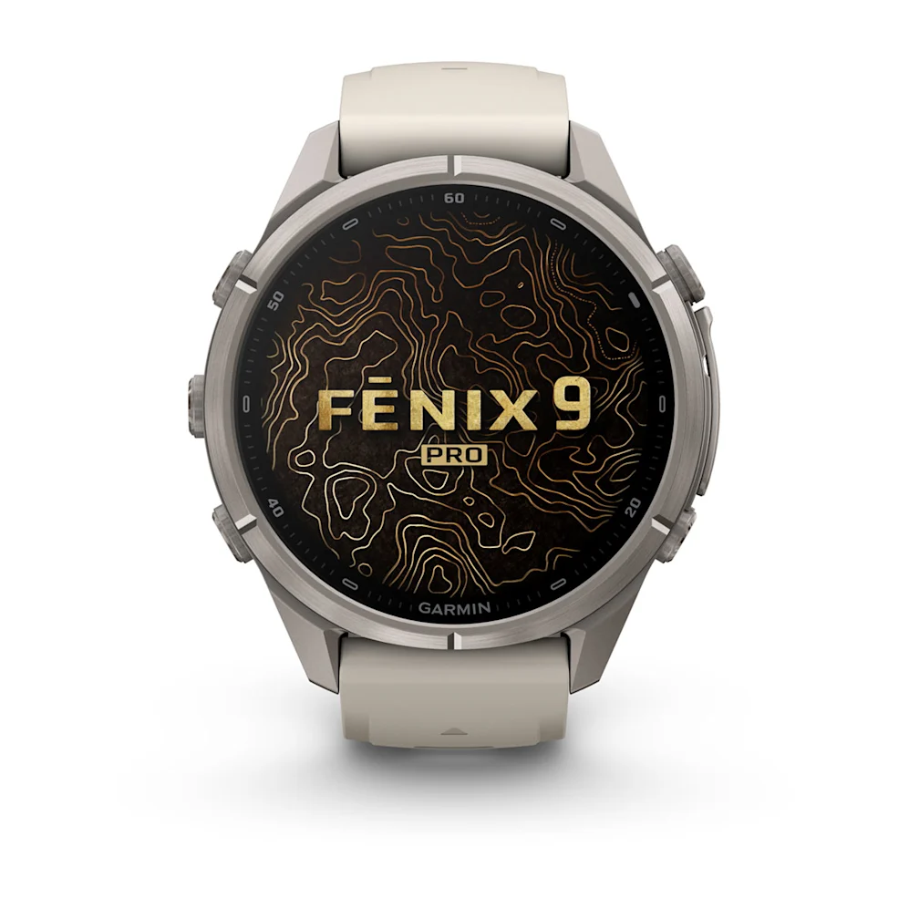 Pametni sat GARMIN fenix 9 Pro 43mm Fog Gray/Dark Sandstone (boja pijeska), 010-04335-86-1