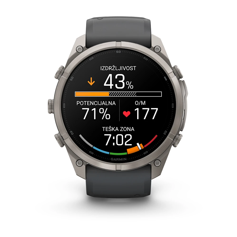 Pametni sat GARMIN fenix 9 PRO 51mm Titanium Graphite (crna), 010-04337-26-10