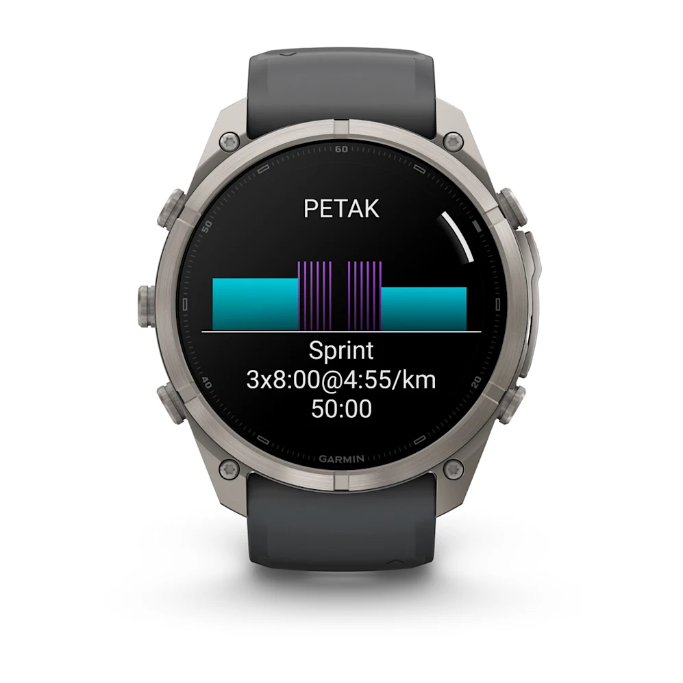 Pametni sat GARMIN fenix 9 PRO 51mm Titanium Graphite (crna), 010-04337-26-9