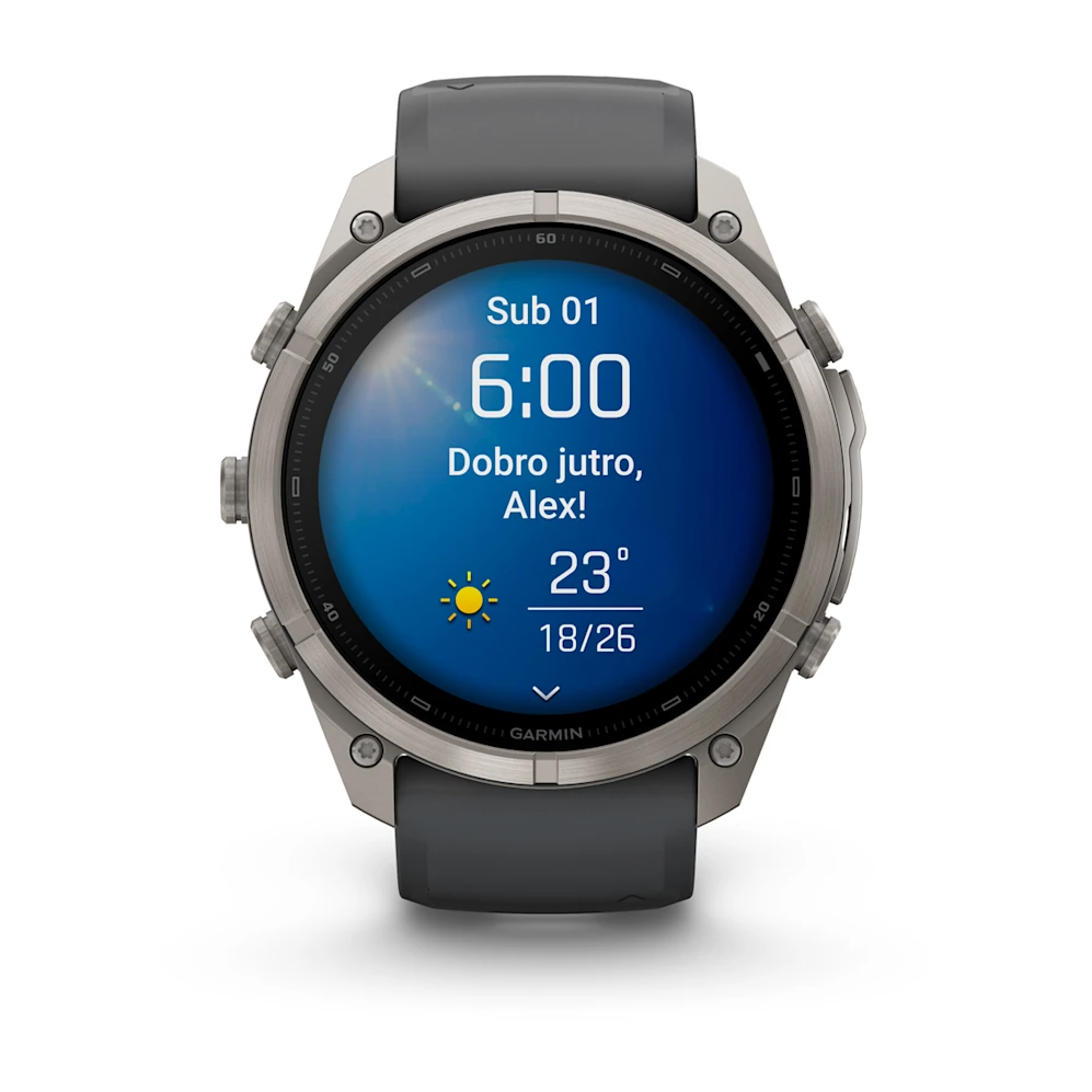 Pametni sat GARMIN fenix 9 PRO 51mm Titanium Graphite (crna), 010-04337-26-11