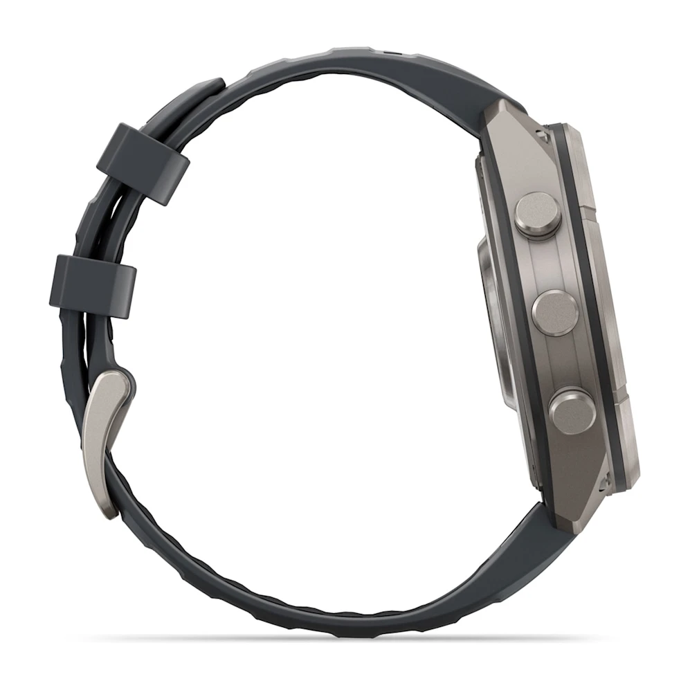 Pametni sat GARMIN fenix 9 Pro inReach 47mm Titanium Graphite/Black (crna), 010-04336-21-4